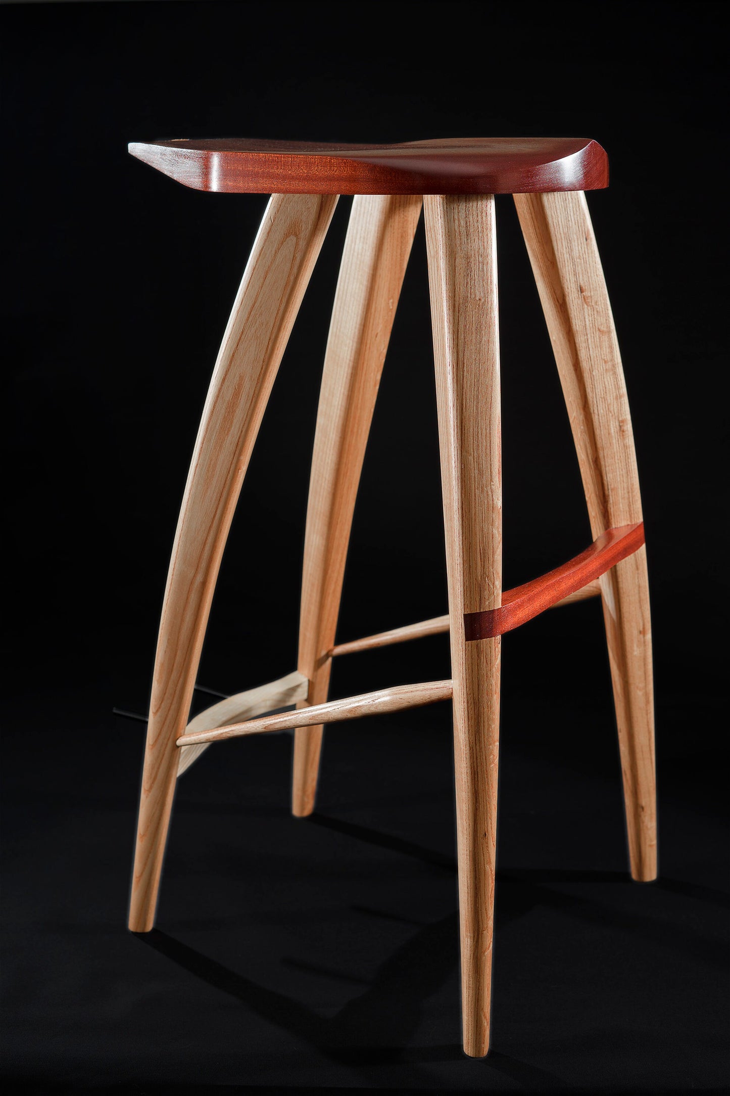 Guitar stool / stand hand carved by M-ski