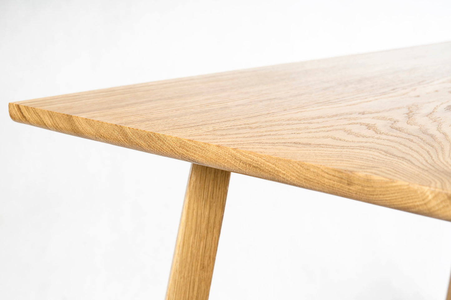 Live-edge, natural oak desk / table by M-ski