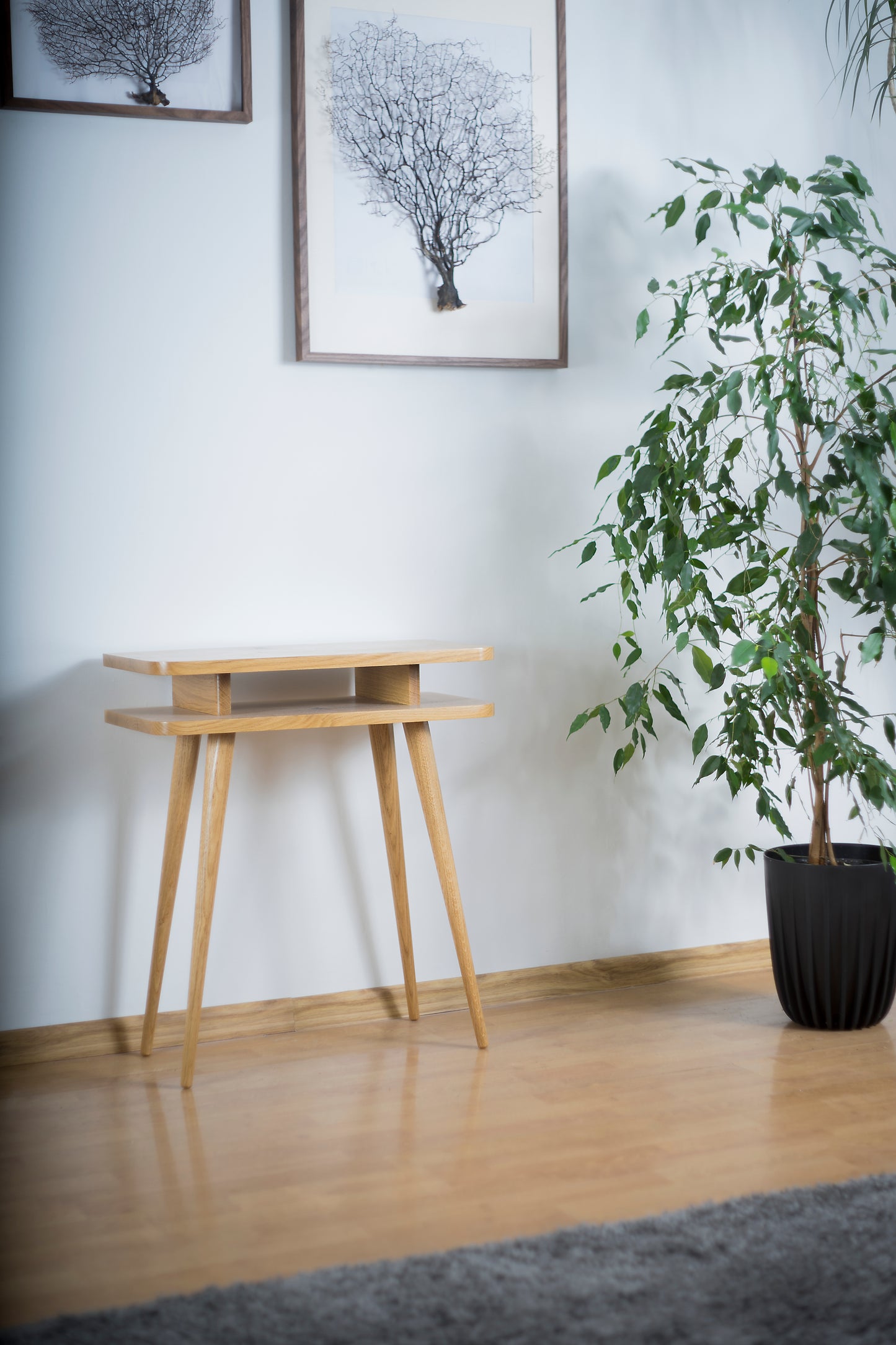 Mid-century accent table by M-ski