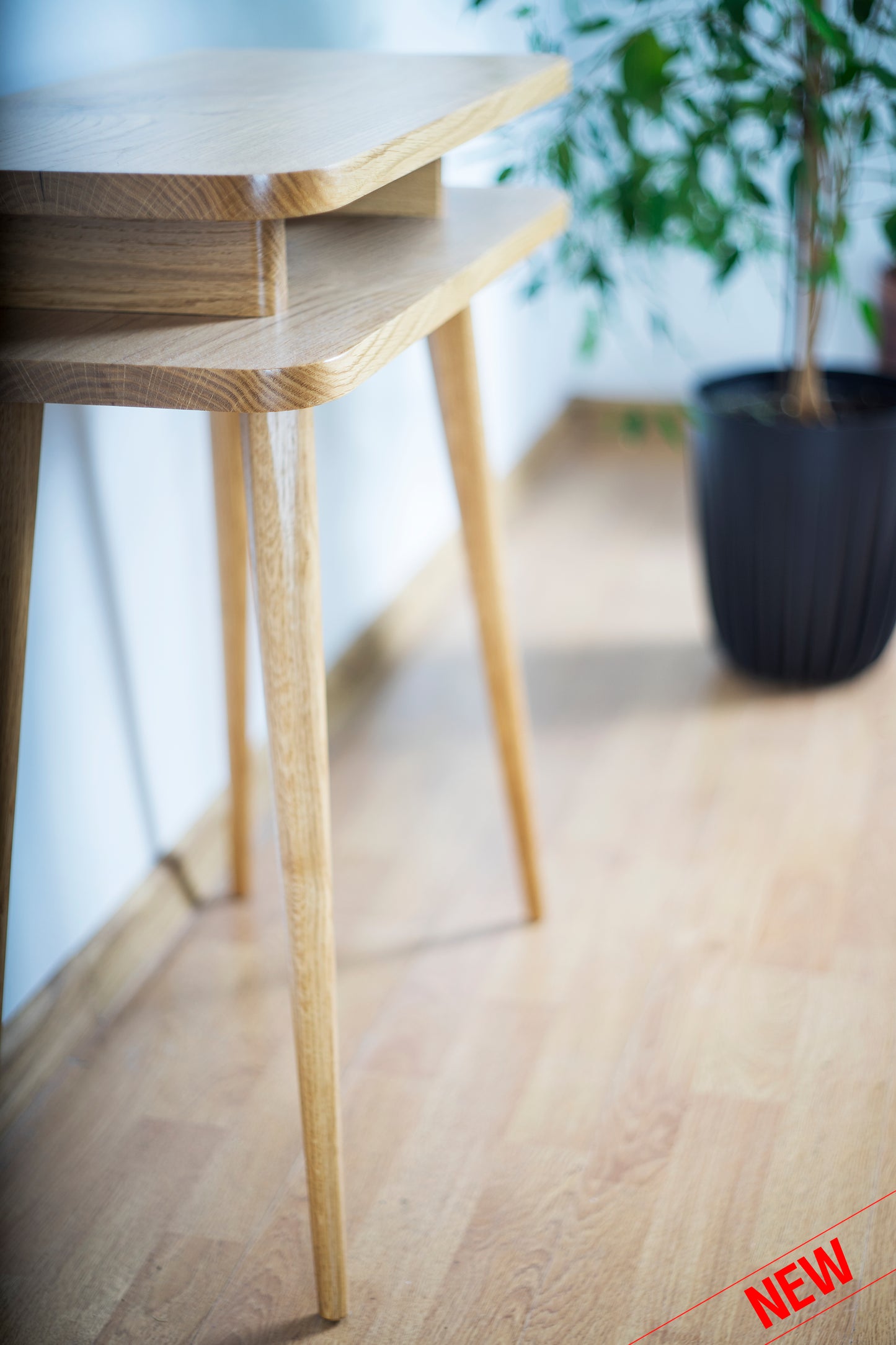 Mid-century accent table by M-ski