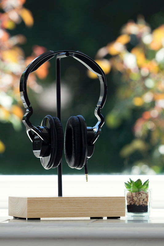 Ashwood Cubic Headphone Stand by M-ski